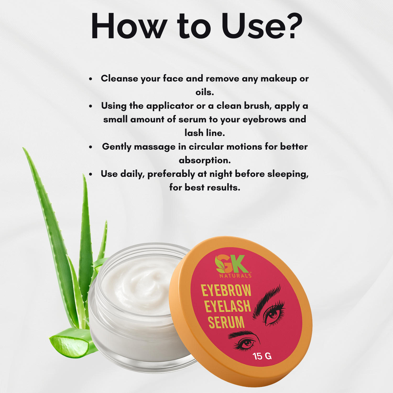 Eyelash & Eyebrow Growth Serum (Pack of 2)