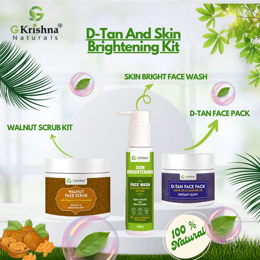 Detan And Skin Brightening Kit