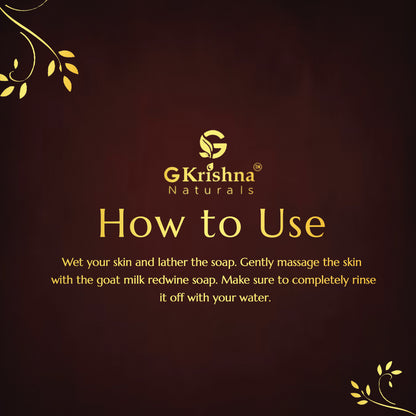 Goat Milk Redwine Soap