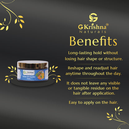 Hair Styling Wet Gel