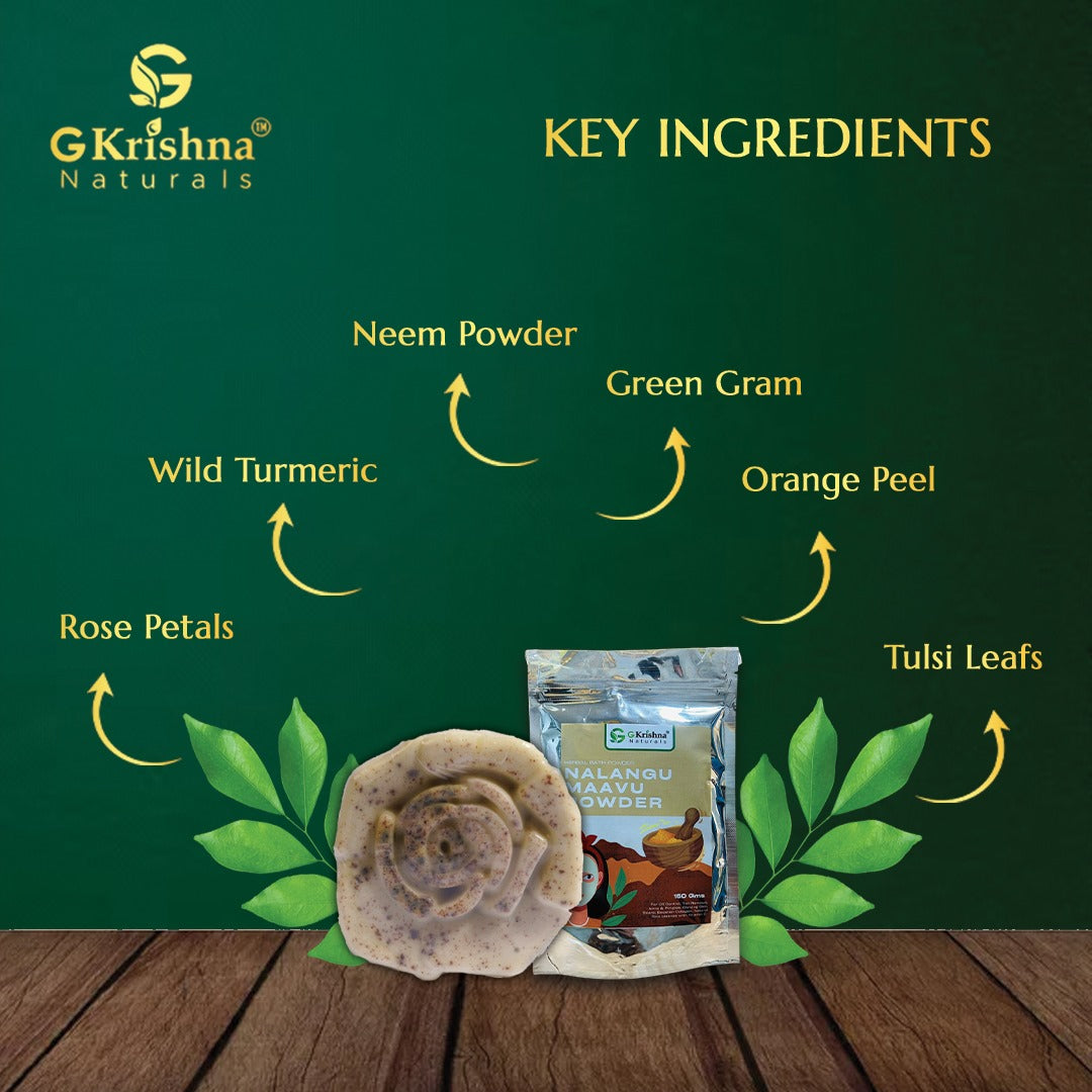 Nalangu Maavu Soap & Nalangu Maavu Powder Combo Kit